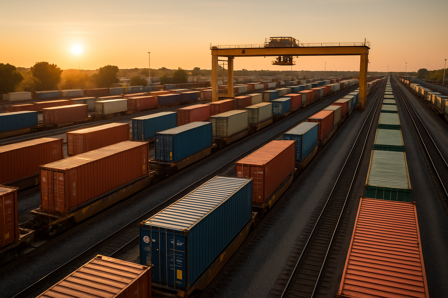 Intermodal Freight Shipping
